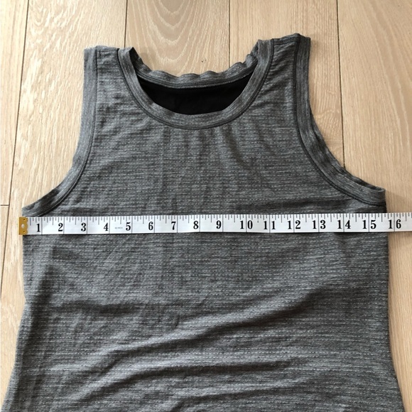 Lululemon Cutout Back Tank Top in Grey - Picture 7 of 8